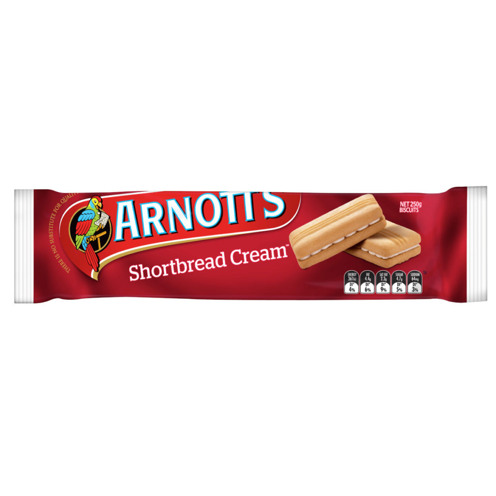 Arnotts Shortbread Cream 250g Sangla Foods FMCG Distributor