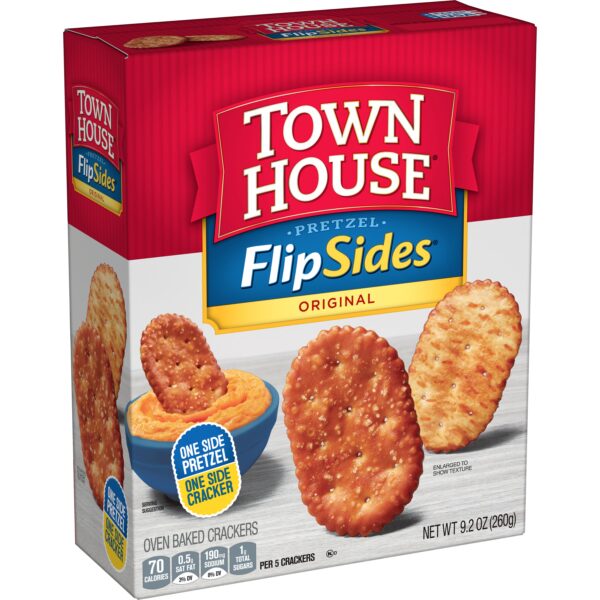 Kellogg’s Town House® Pretzel Flipsides® Original Crackers - Image 4
