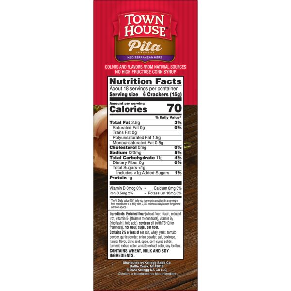 Kellogg’s Town House® Pita Everything Crackers - Image 8