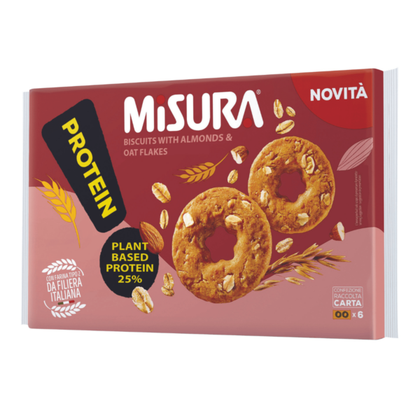 misura protein biscuits with almonds and oat flakes 250g