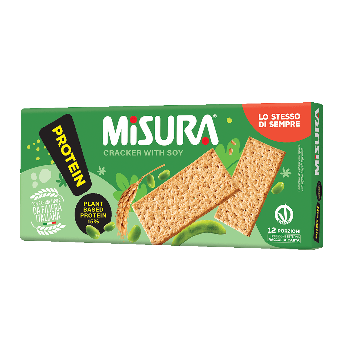 misura protein cracker with soy 400g