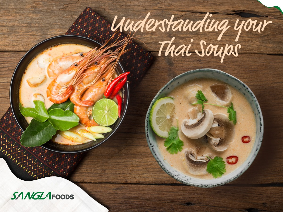Differences between Tom Yum vs. Tom Kha vs. Tom Som