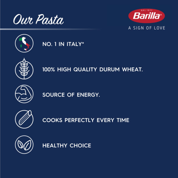 Barilla Fettucine Pasta (500g) - Image 3