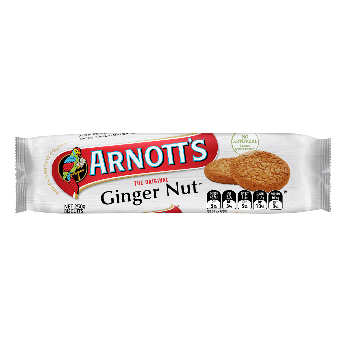 Arnott's Ginger Nut (250g)