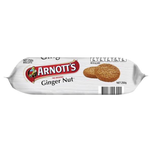 Arnott's Original Ginger Nut Side View