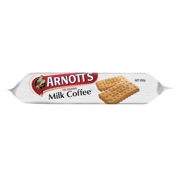 Arnott's Milk Coffee Biscuit Side View