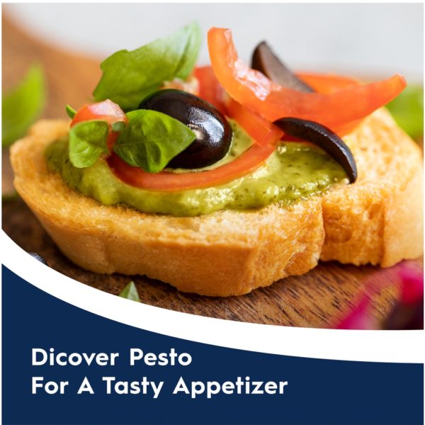 Pesto Genovese Sauce - discover pesto for a tasty appetizer