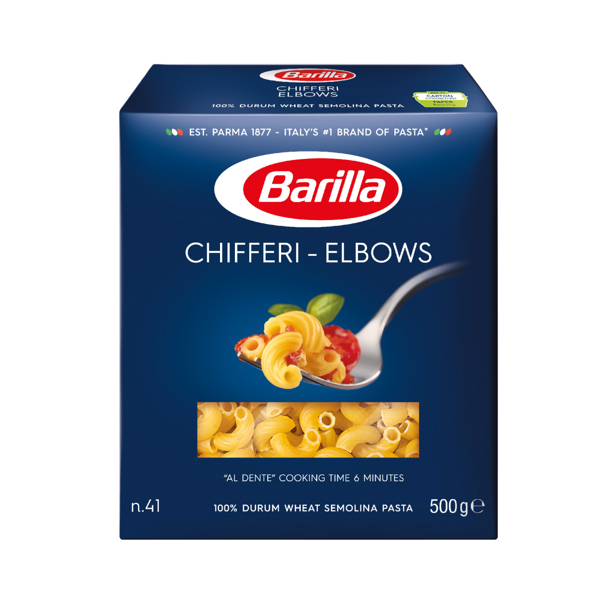 Barilla Chifferi-Elbows Pasta 500g
