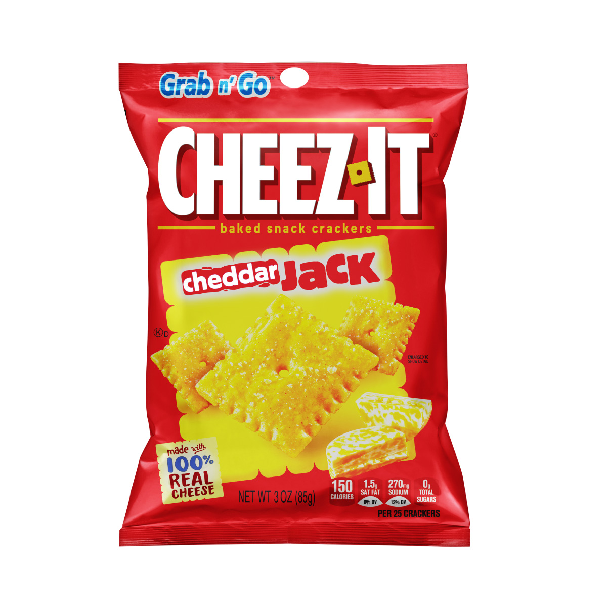 Cheez-It Cheddar Jack 85g snacks malaysia