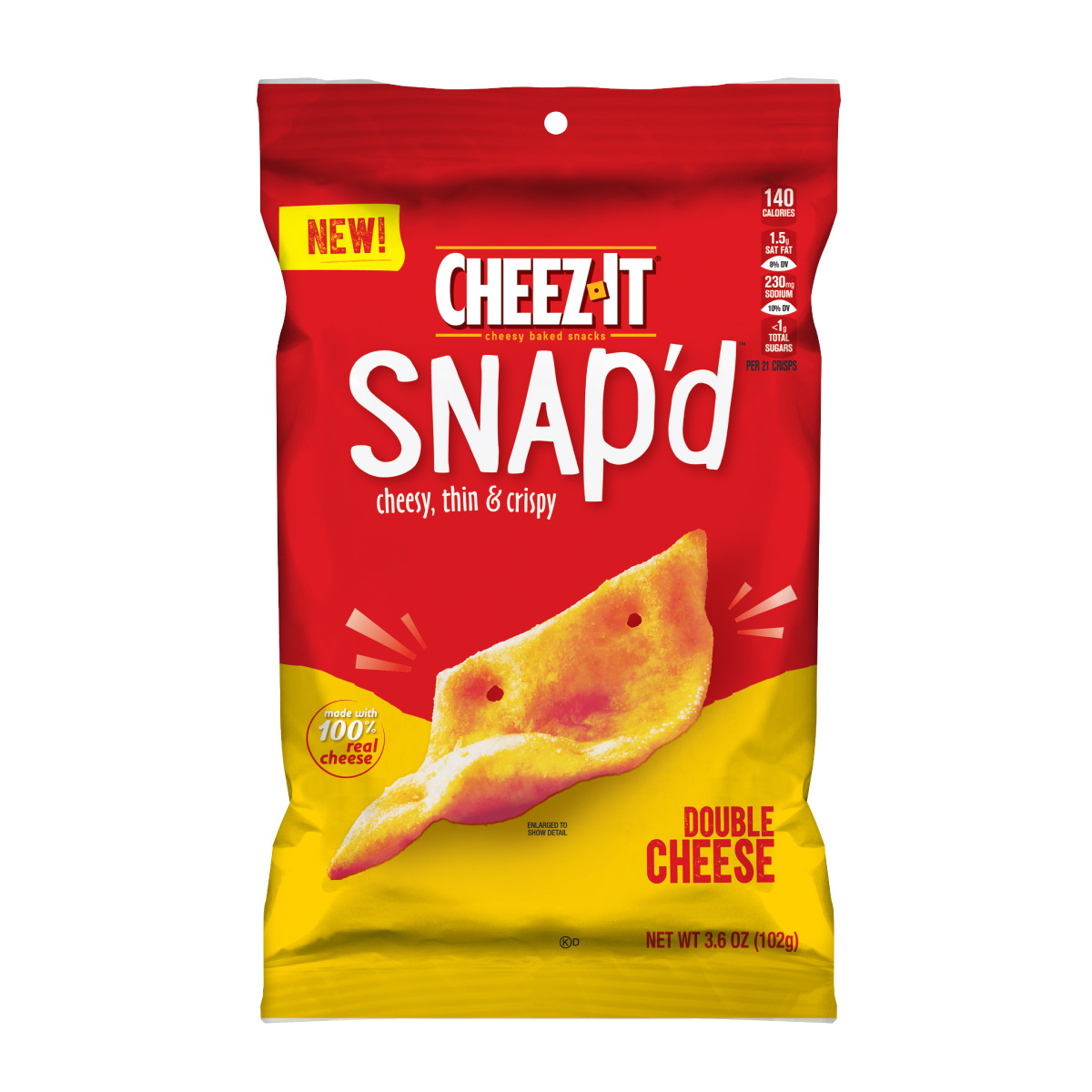 CHEZ Cheez-It Snapd Double Cheese 102g 1200x
