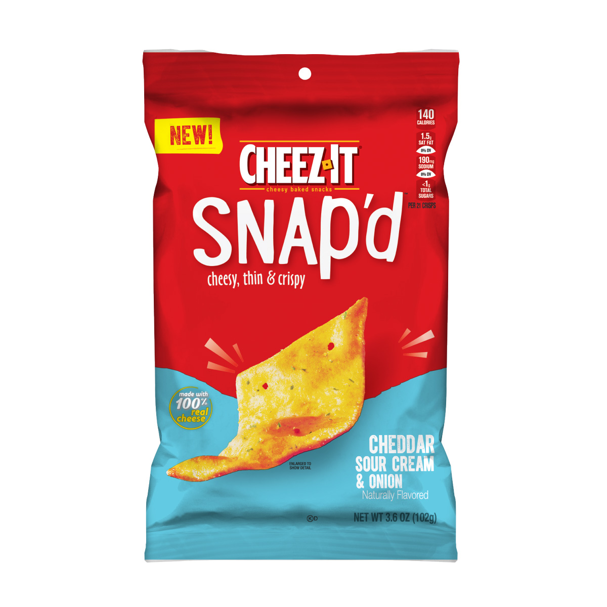 Cheeze-it Snapd Cheddar Sour Cream Onion snacks malaysia