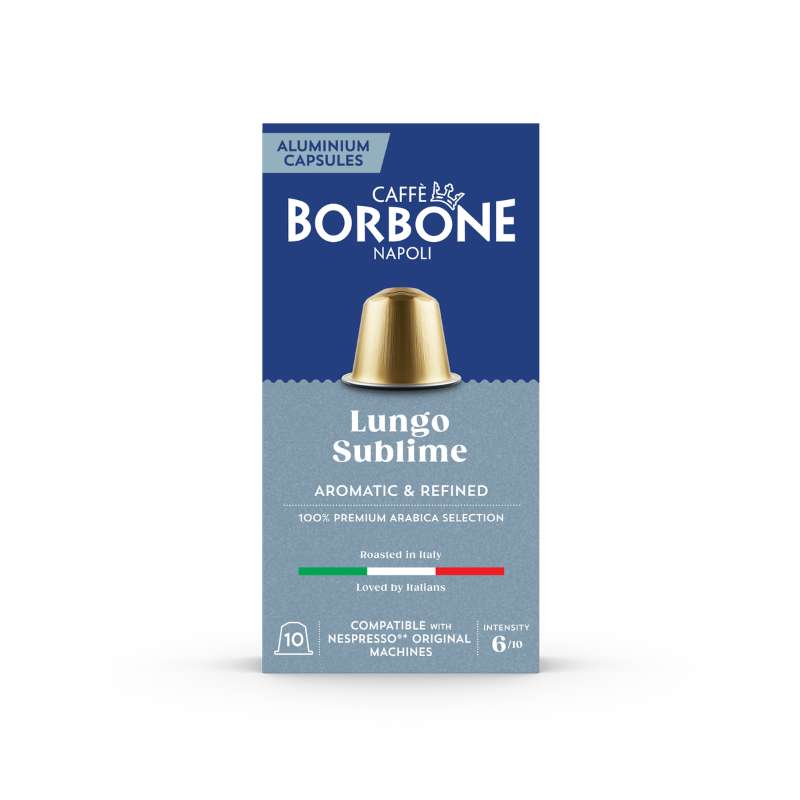 Caffe Borbone 100% Lungo Sublime (10 Pods)