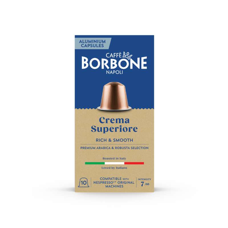 Caffe Borbone Crema Superiore (10 Pods) Nespresso-compatible pods