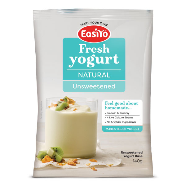 EASI EasiYo Yogurt Powder Natural Unsweetened (140g/1kg)