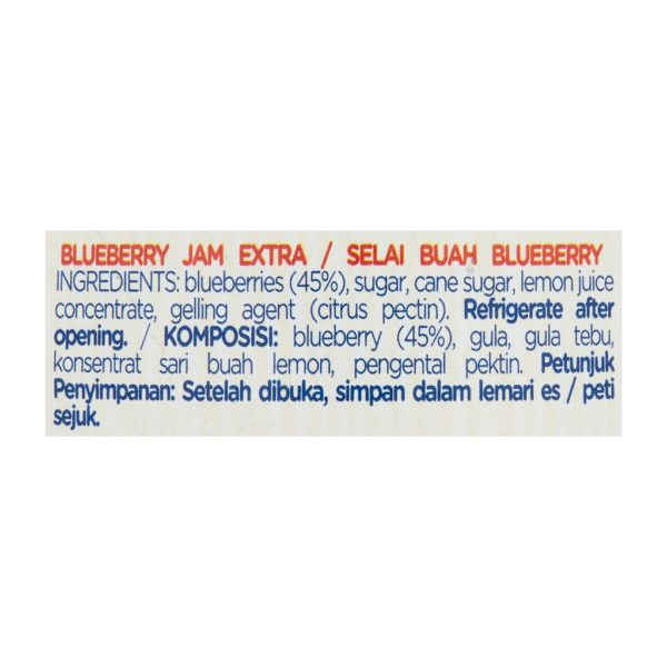 Hero Blueberry Jam Ingredients