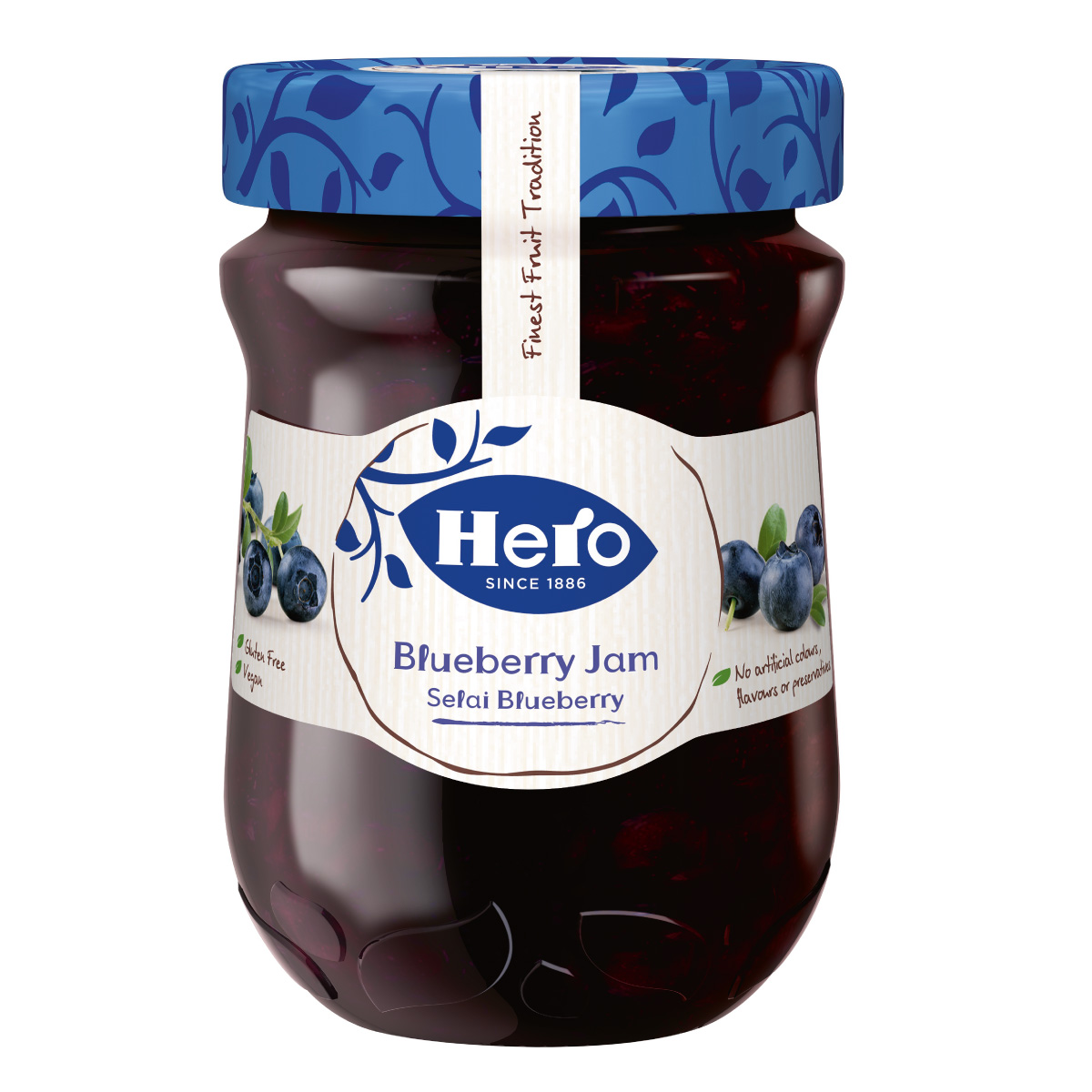 Hero Blueberry Jam (340g)