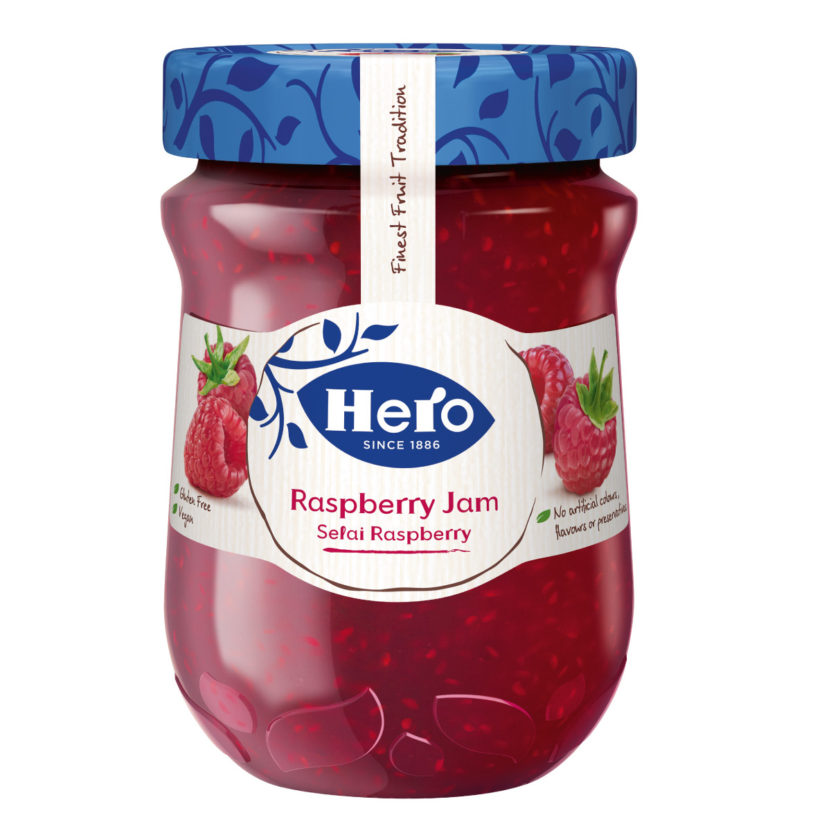 Hero Raspberry Jam (340g)