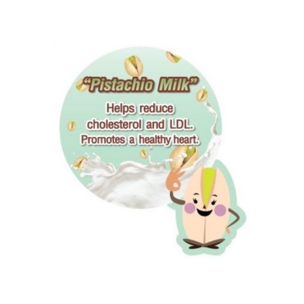 pistachio milk helps reduce cholesterol and LDL promotes healthy heart plant milk malaysia