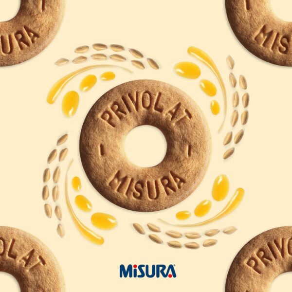 misura privolat milk and egg free biscuits with honey 400g lifestyle