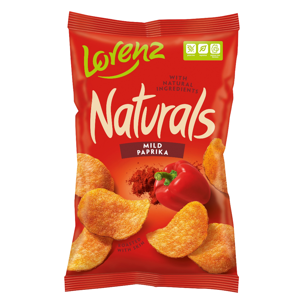 Lorenz Naturals potato chips mild paprika