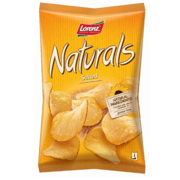 Lorenz Naturals potato chips salted