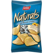 Lorenz Naturals potato chips sea salt pepper