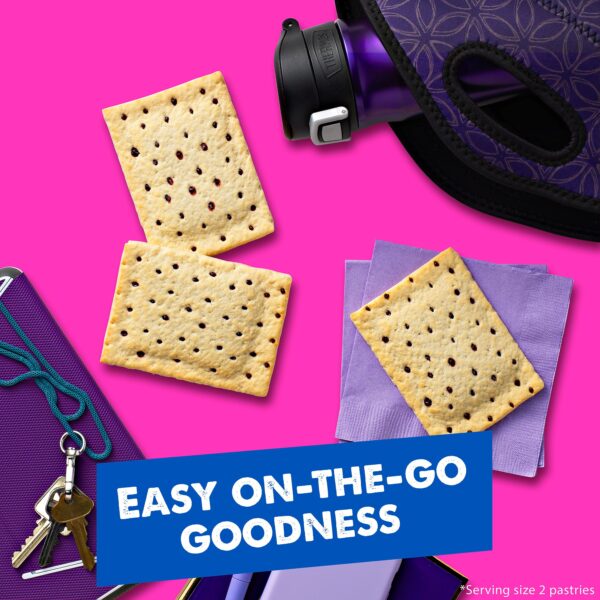 Kellogg’s Pop-Tarts® Unfrosted Blueberry 13.5oz (384g) - Image 4