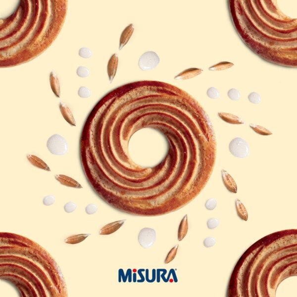 misura dolcesenza biscuits with yogurt 400g no added sugars lifestyle