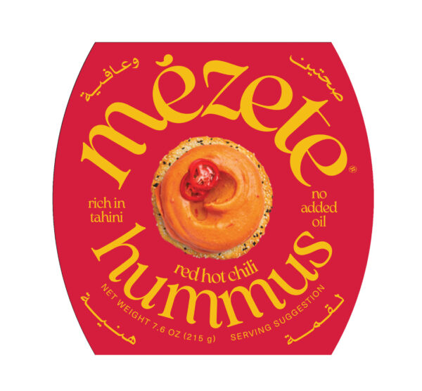 mezete Gourmet Hummus Red Chili (215g)