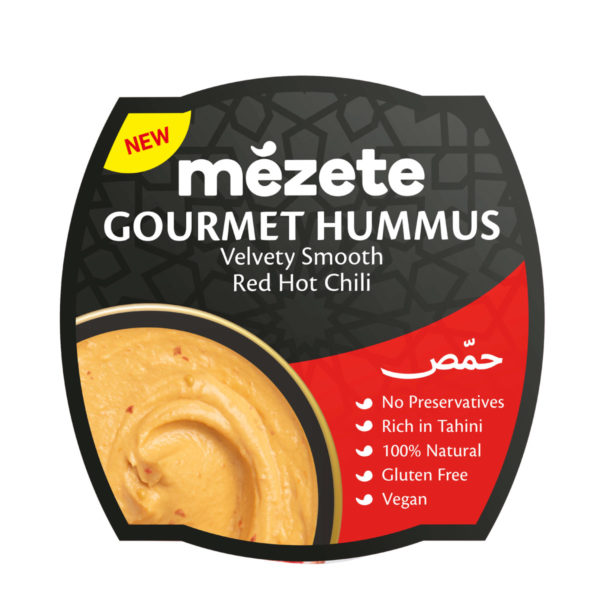 mezete red hot chili Gourmet Hummus
