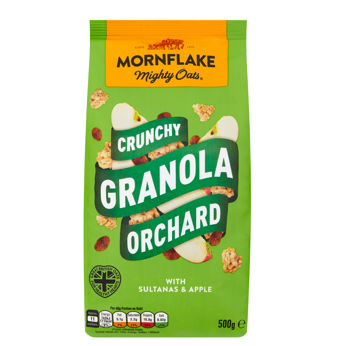 Mornflake Granola Cereal (Orchard) 500g healthy breakfast malaysia