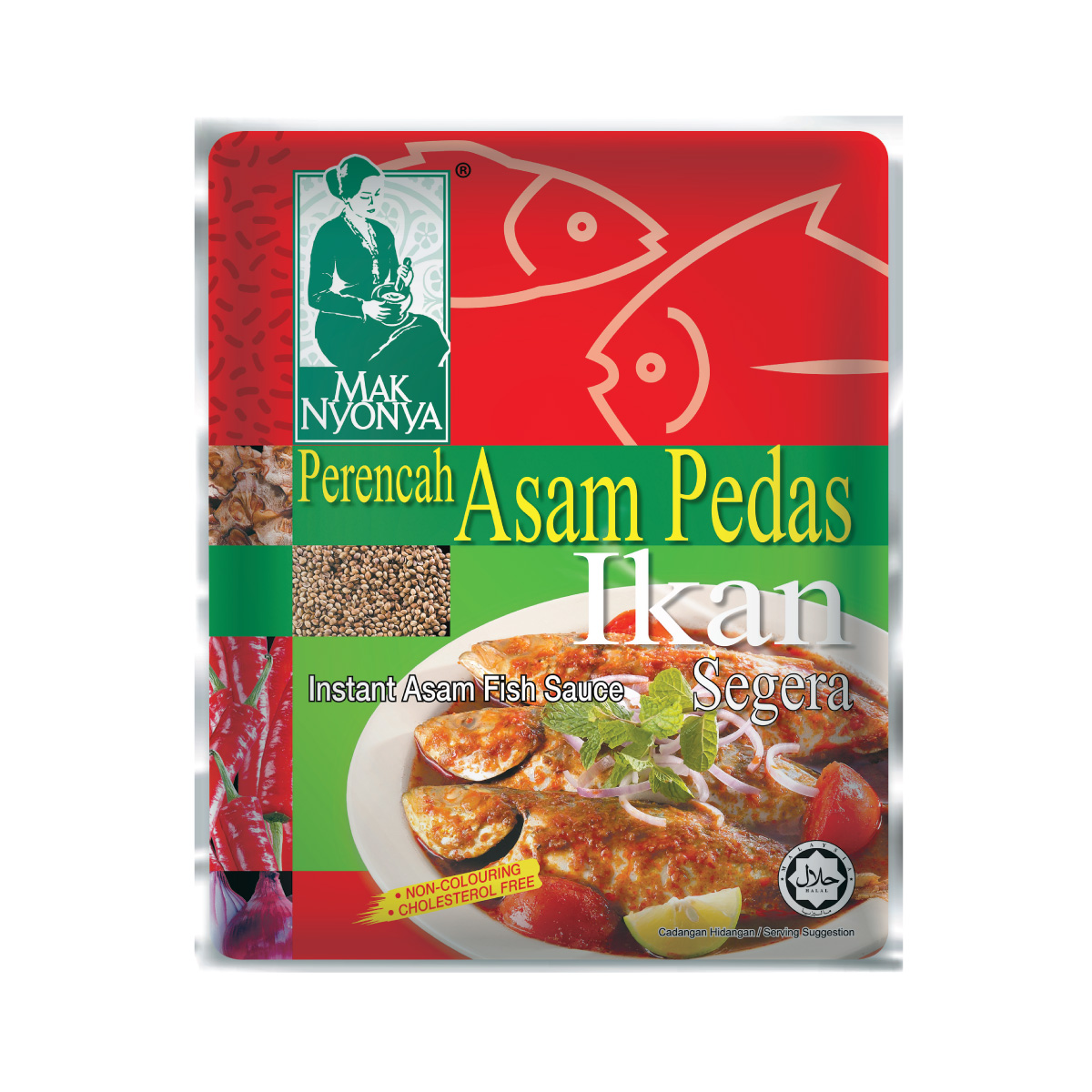 Mak Nyonya Instant Asam Fish Sauce 200g Sangla Foods FMCG 