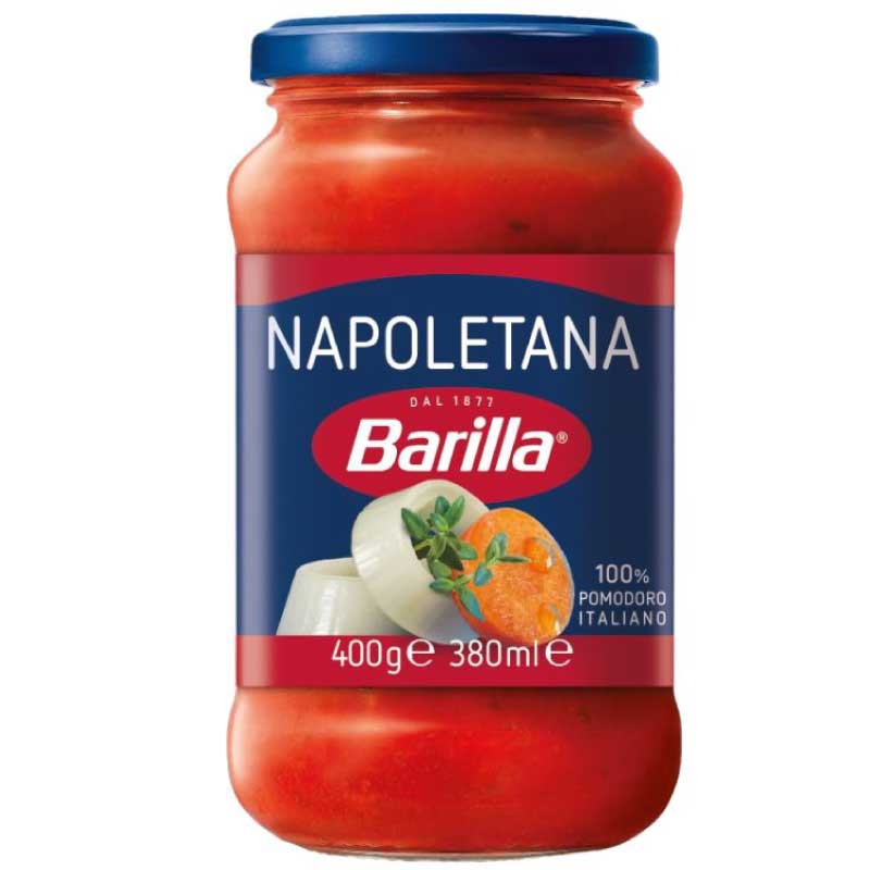 Barilla Napoletana Pasta Sauce with Italian Tomato and Herbs (400g)