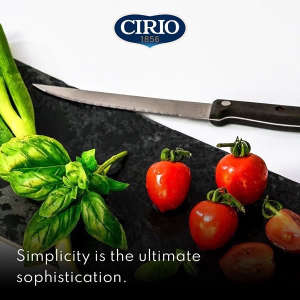 cirio simplicity is the ultimate sophistication