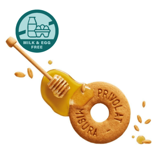 misura privolat milk and egg free biscuits with honey 400g no milk no egg