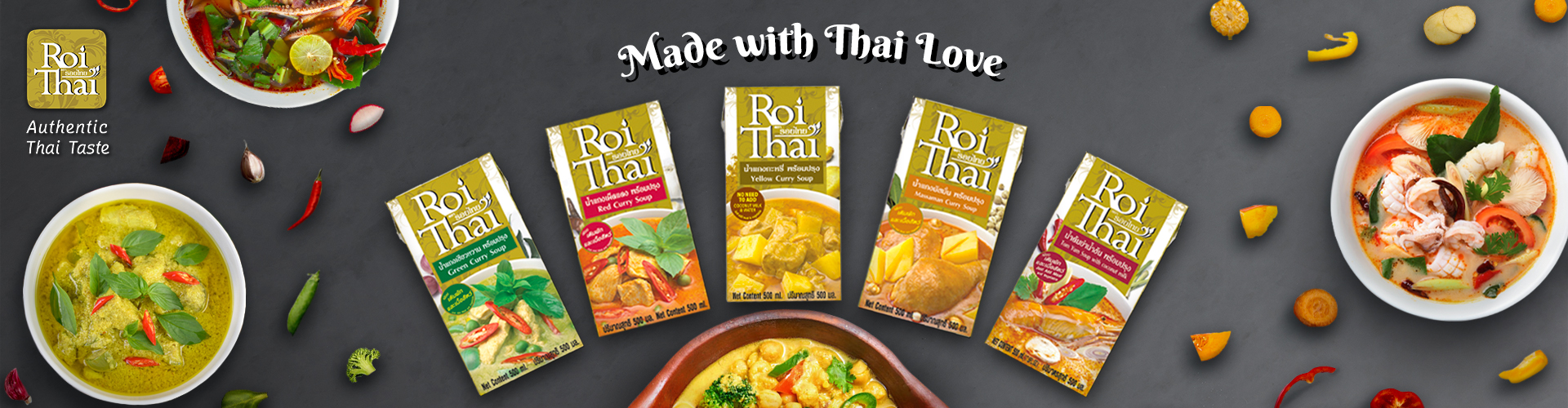 Roi Thai Tom Yum Curry Soups Malaysia