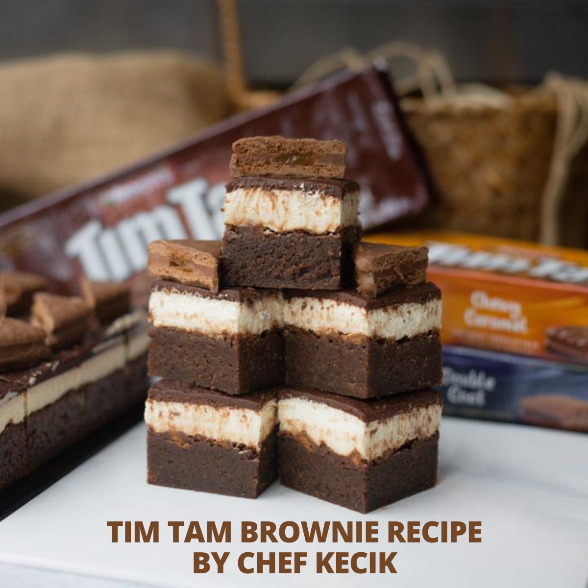 Tim Tam Brownie Recipe
