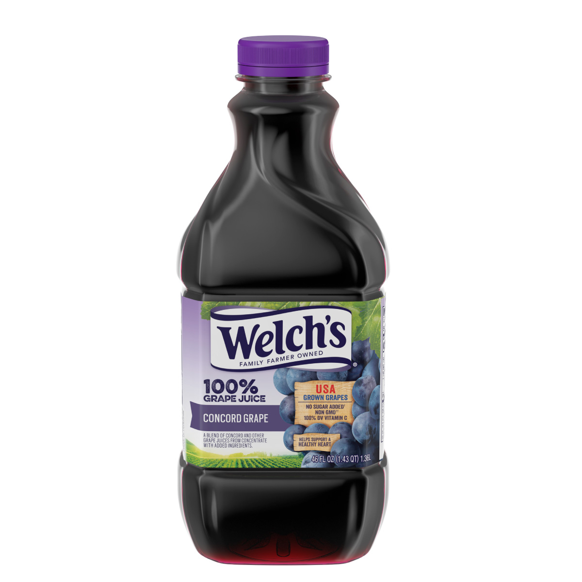 Welch Grape Juice 46oz 1.36 l