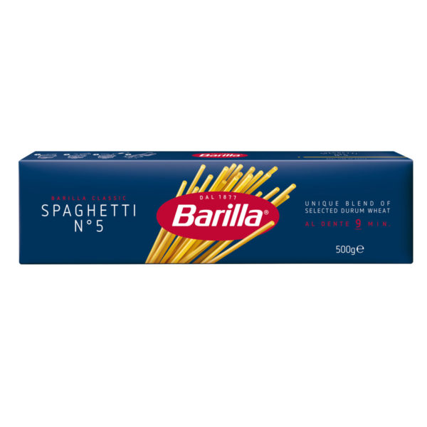barilla spaghetti no.5 new