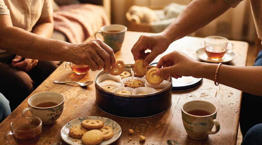 sharing danish butter cookies