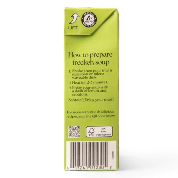 mezete Freekeh Soup (215g) (Smoked Wheat Kernel Soup) - Image 4