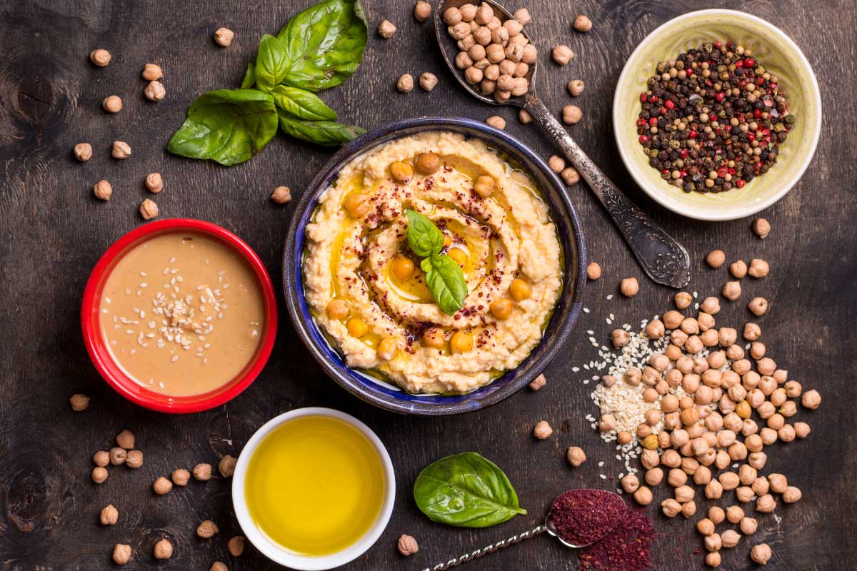 hummus how to eat