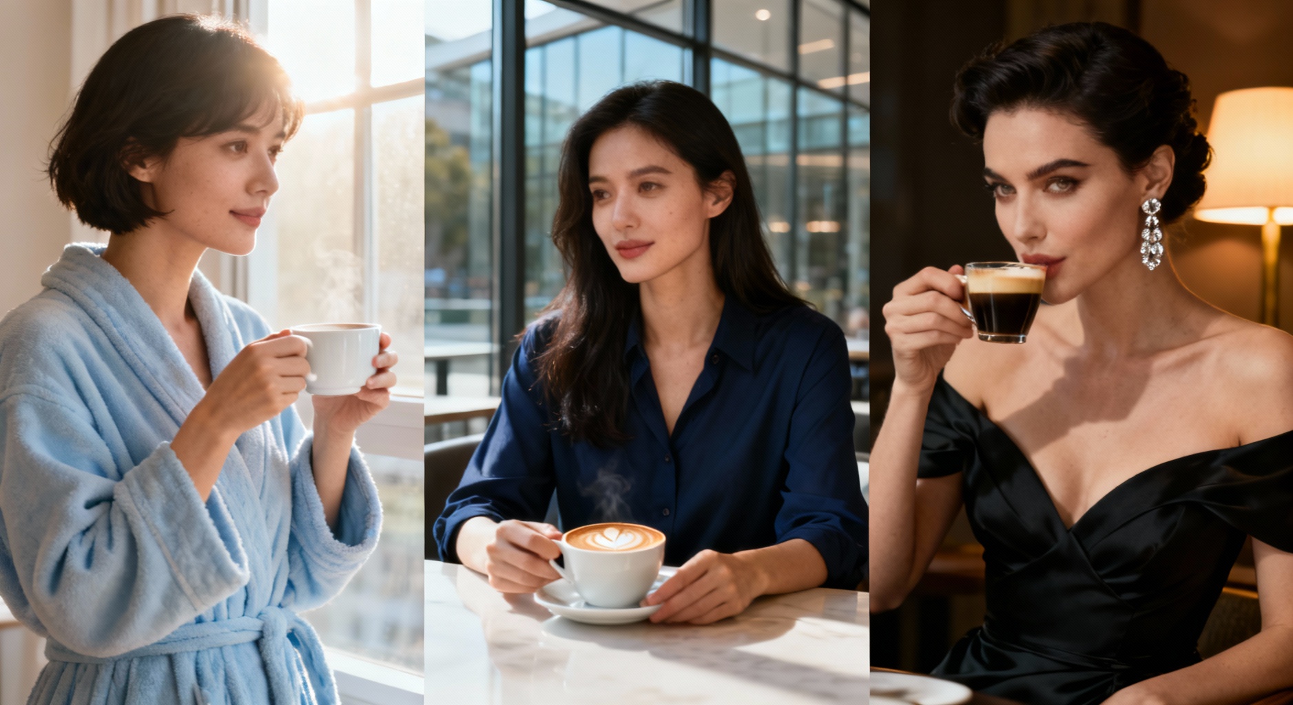 instant coffee any time of the day