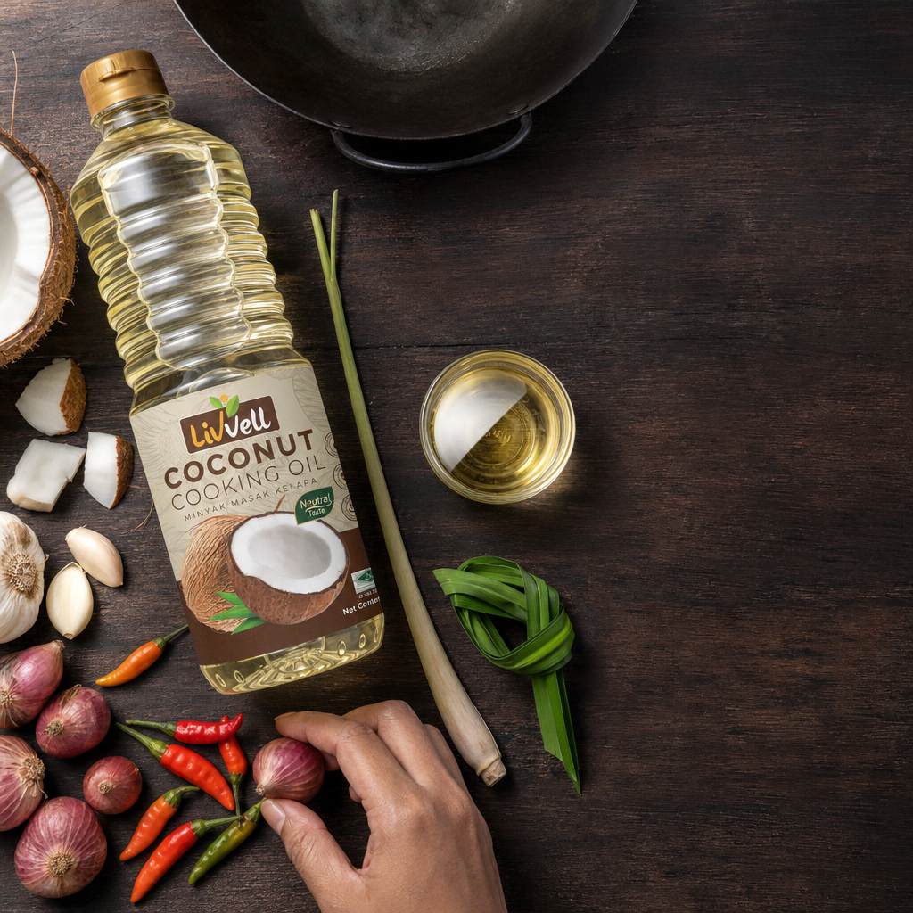 is refined coconut oil better for cooking