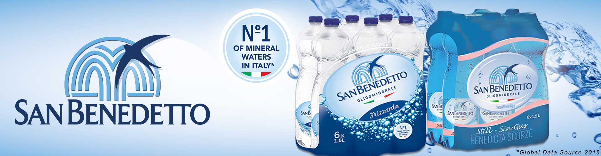 Distributor for San Benedetto Water Malaysia, Mineral, Sparkling